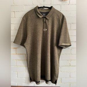 Oakley Men’s Golf Polo Size 2XL Regular Fit Green Blend